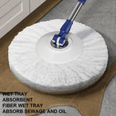 Mop And Bucket Set With Wringer Adjustable Handle Spinner Detachable Mop Bucket Set Wet Dry Floor Cleaning System Labor-Saving