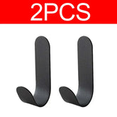 Self Adhesive Strong Wall Hooks Towel Hook Door Hanger Key Bag Coat Hook Holder Kitchen Bathroom Accessories Home Organizer