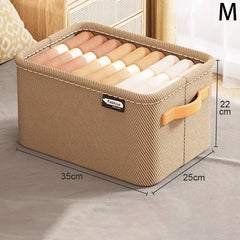 Thicken Wardrobe Clothes Organizer For Pants Sweater Jeans Storage Box Drawers Closet Clothing Divider Organizers