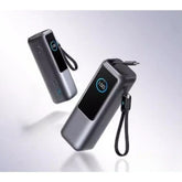 165W Dual C-Line Telescopic Fast Charging Portable Power Bank High-Power Mobile Charger with CompartmentGoods in stock