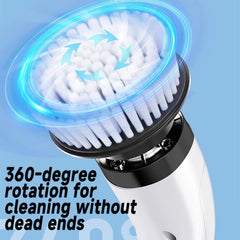 Cordless Household Spin Scrubber Kitchen Gadgets Hair Brushes Bathroom Broom Toilet Multipurpose Cleaning Brush Electric Mops