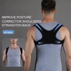 Back Posture Corrector Adjustable Neck Brace Training Equipment Home Office Man Woman Postura Shoulder Support Correction Belt