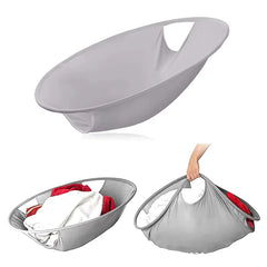 Foldable Portable Laundry Basket Hanging Bathroom Laundry Hamper Large Capacity, Can Be Placed Directly In Washing Machine
