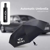 Car Automatic Folding Umbrella Portable Sunshade For MINI Cooper JCW WORKS R55 R56 F55 F56 R57 R58 R59 R60 R50 Accessories