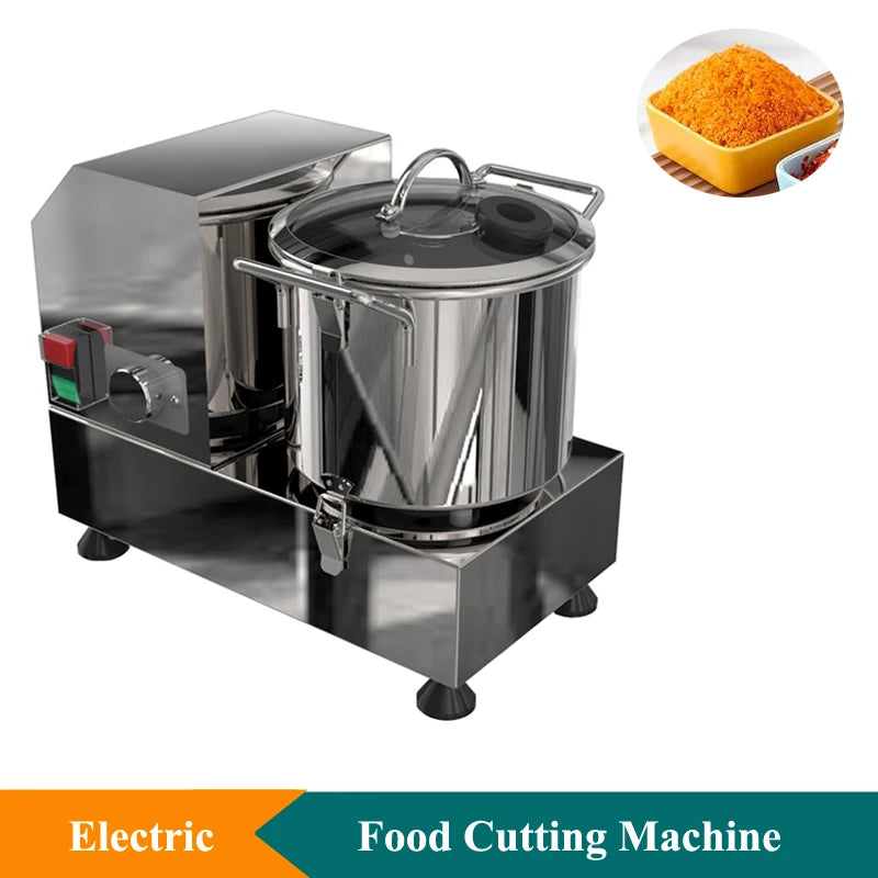 Kitchen Use Food Chopper Machine Heavy Duty Stainless Steel Vegetable Cutter Machine Meat Cutting Machine