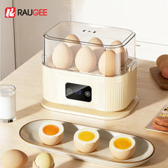 Electric Egg Cooker Automatic Egg Boiler Multi-Functional Steamed Egg Boiled Mini Egg Maker For Breakfast Kitchen Egg Cooker