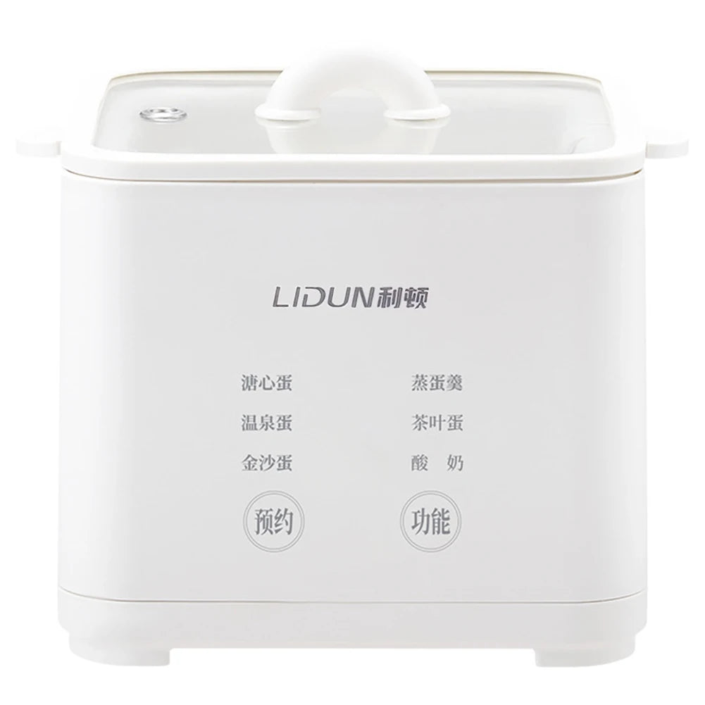 220V Smart Egg Cooker 300W Automatic Steamed Boil Breakfast Machine Electric Egg Boiler Egg Custard Steaming Cooker Machine