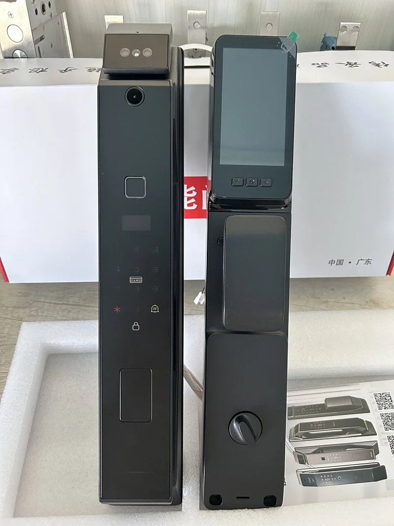 Face Smart Doorbell Lock Fingerprint Keyless Entry Door Lock Front Door Smart Lock with Code - Smart Lock with APP Control