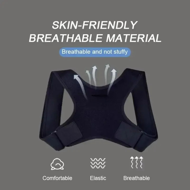 Back Posture Corrector Adjustable Neck Brace Training Equipment Home Office Man Woman Postura Shoulder Support Correction Belt