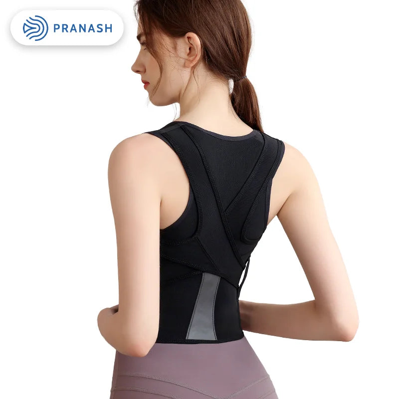 Back Posture Corrector Adjustable Neck Brace Training Equipment Home Office Man Woman Postura Shoulder Support Correction Belt
