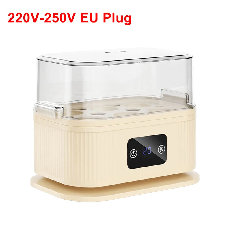 Electric Egg Cooker Automatic Egg Boiler Multi-Functional Steamed Egg Boiled Mini Egg Maker For Breakfast Kitchen Egg Cooker