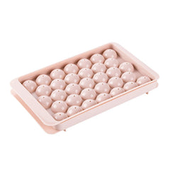 1Pc 3D Round Ice Cube Tray with Lid Plastic Diamond Spherical Style Ice Mold DIY Mould Ice Ball Maker Kitchen Tools