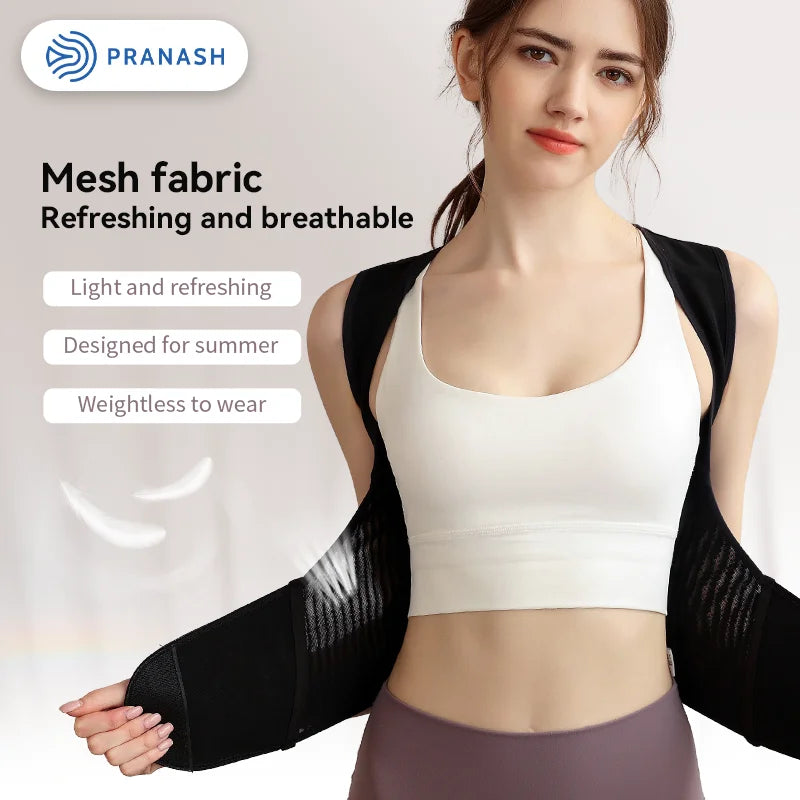 Back Posture Corrector Adjustable Neck Brace Training Equipment Home Office Man Woman Postura Shoulder Support Correction Belt