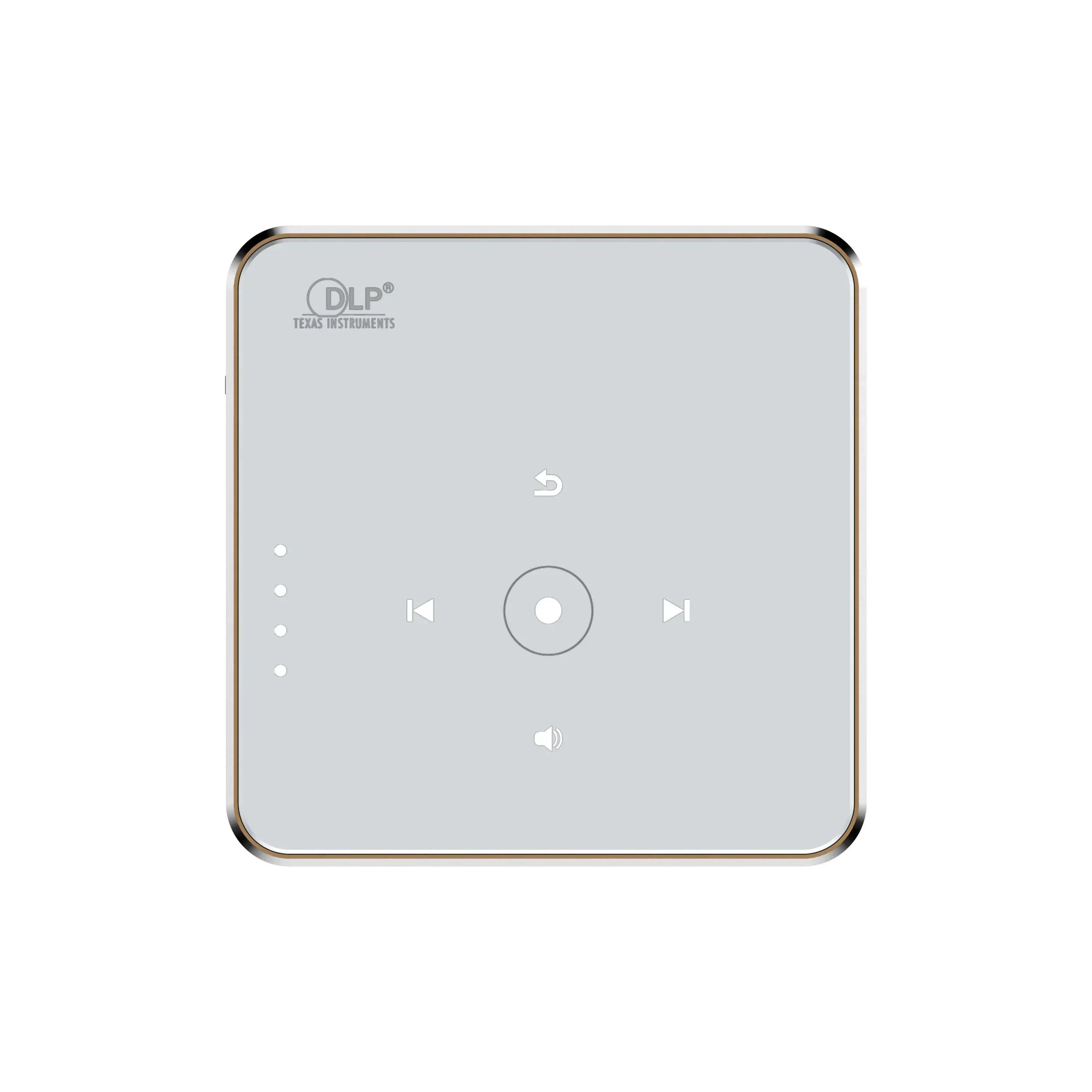2026 Premium  Full hd with battery big sound DLP LED android portable pocket mini 4k projector