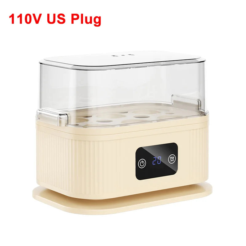 Electric Egg Cooker Automatic Egg Boiler Multi-Functional Steamed Egg Boiled Mini Egg Maker For Breakfast Kitchen Egg Cooker