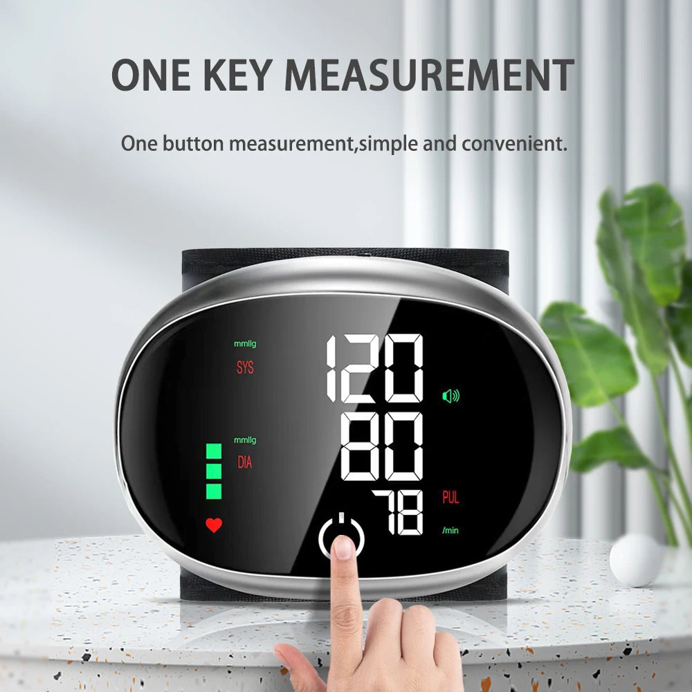 Electronic Blood Pressure Monitor + Forehead Thermometer + Blood Oximeter Three-Piece Combination Health Monitoring Set