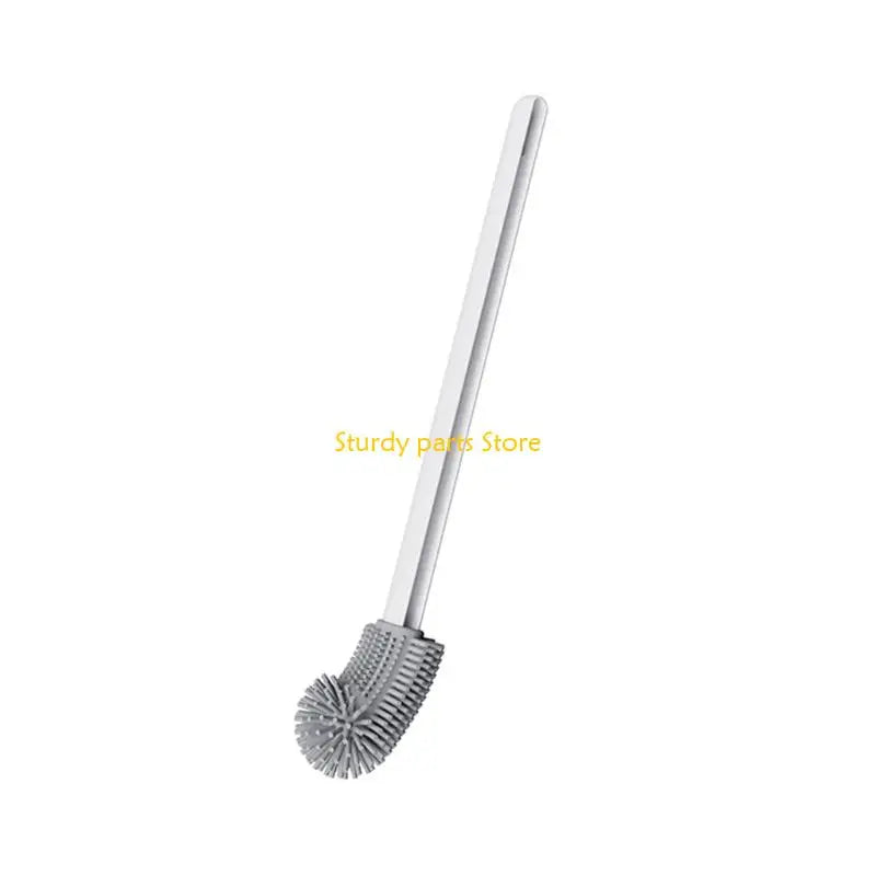 97QC Flexible Bendable Silicone Toilet Brush Bathroom Toilet Cleaning Replacement Brush Toilet Bowl Cleaner Tool Enduring