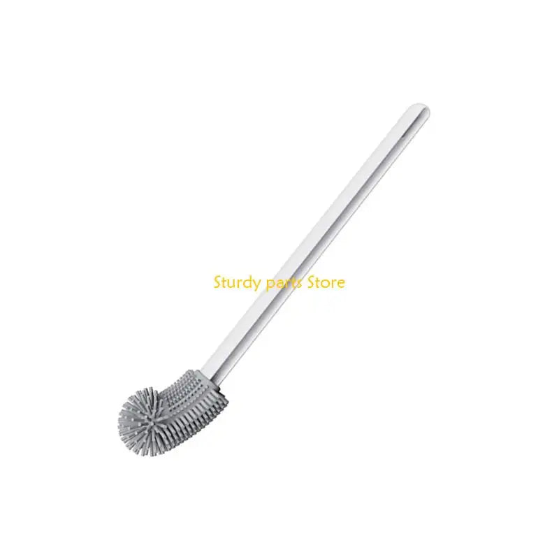 97QC Flexible Bendable Silicone Toilet Brush Bathroom Toilet Cleaning Replacement Brush Toilet Bowl Cleaner Tool Enduring