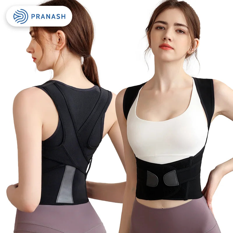 Back Posture Corrector Adjustable Neck Brace Training Equipment Home Office Man Woman Postura Shoulder Support Correction Belt