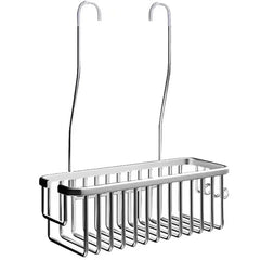 Aerospace aluminium Bathroom Shower Rack Toilet Shower Gel Hanging Basket Storage Rack Shower Room Wall Hanging Corner Shelf