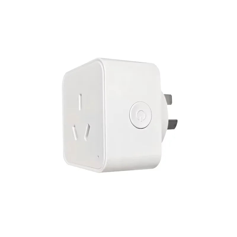 AU New Zealand Plug Tuya Smart WiFi 16A  APP Monitor Power Consumption Timing Remote Control ON OFF Works with Google Home Alexa