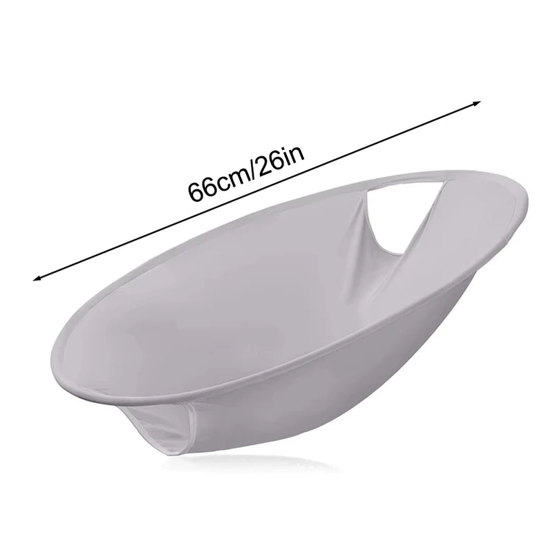 Foldable Portable Laundry Basket Hanging Bathroom Laundry Hamper Large Capacity, Can Be Placed Directly In Washing Machine