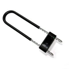 U-shaped fingerprint glass door lock intelligent biometric keyless digital code u-shaped lock