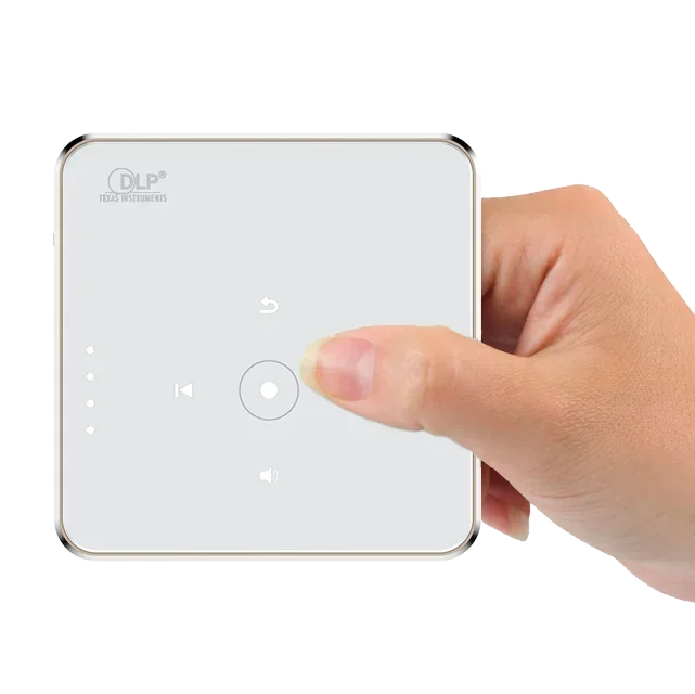 2026 Premium  Full hd with battery big sound DLP LED android portable pocket mini 4k projector