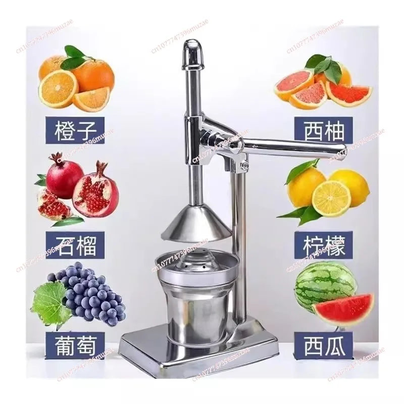 Professional Citrus Juicer Manual Citrus Press And Orange Squeezer Stainless Steel Countertop Squeezer For Fresh Orange Juice