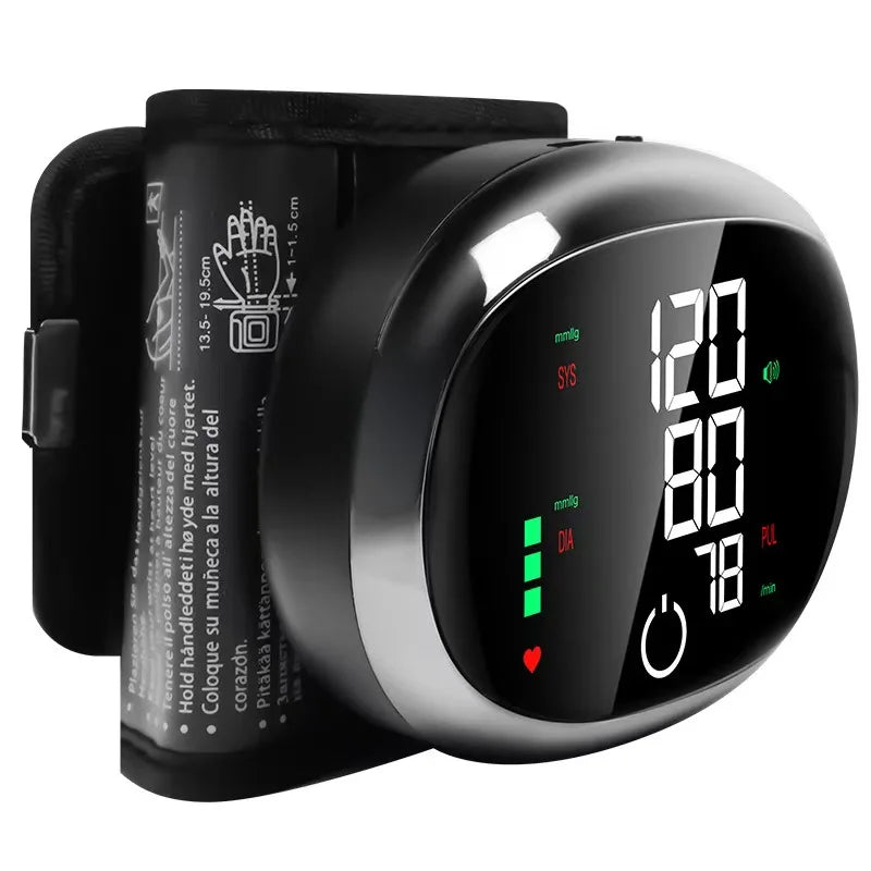 Electronic Blood Pressure Monitor + Forehead Thermometer + Blood Oximeter Three-Piece Combination Health Monitoring Set