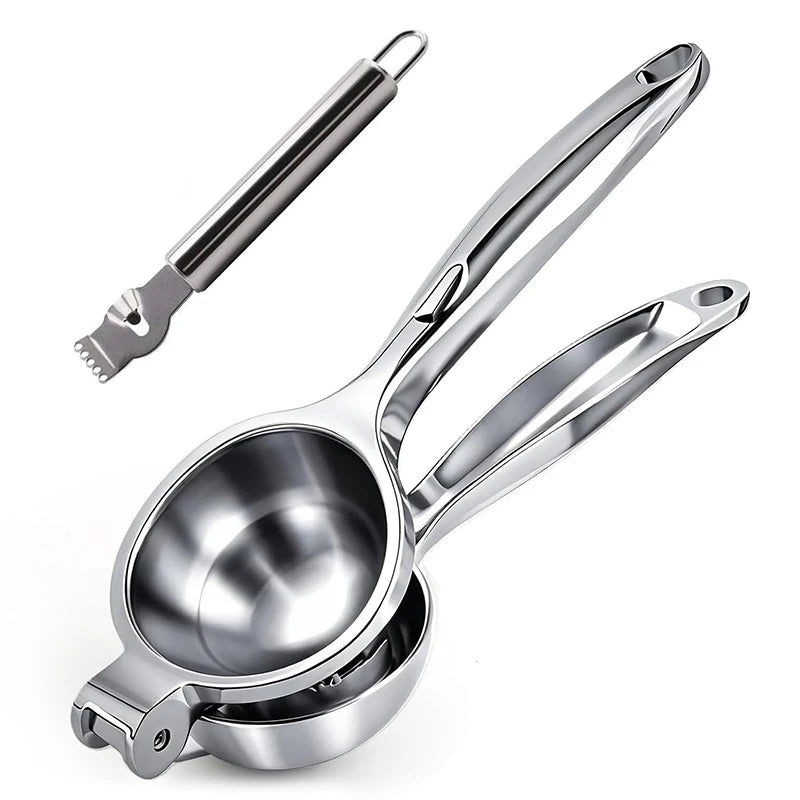 Manual Lemon Squeezer Zinc Alloy Lemon Juicer Squeezer Heavy Duty Lemon Press Squeezer Kitchen Citrus Juicer Hand Press