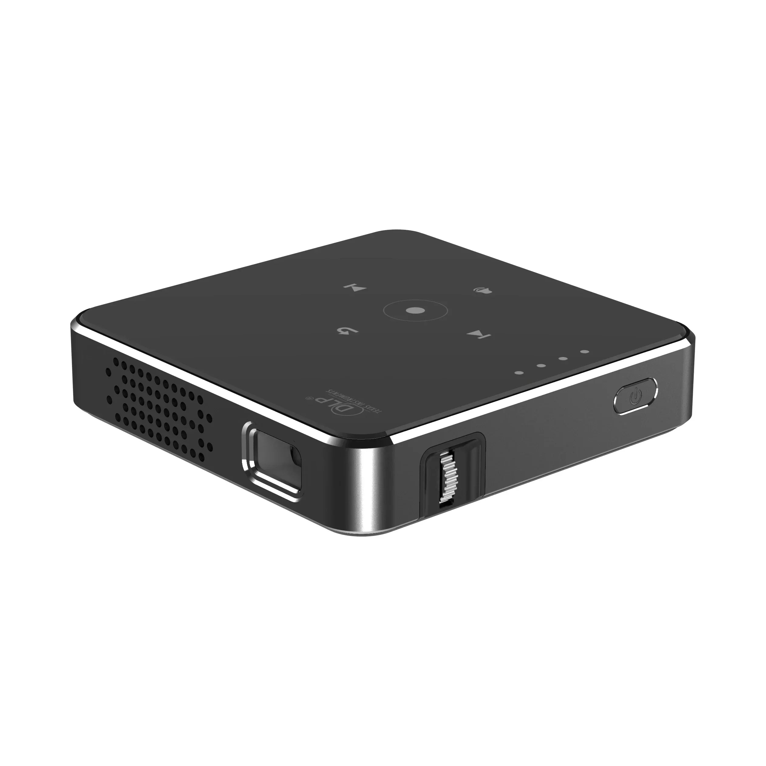 2026 Premium  Full hd with battery big sound DLP LED android portable pocket mini 4k projector