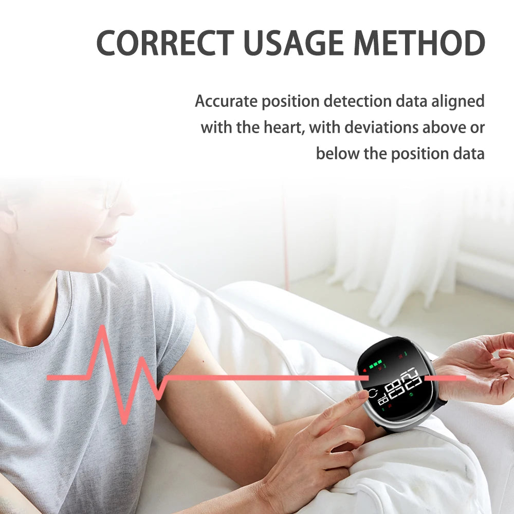 Electronic Blood Pressure Monitor + Forehead Thermometer + Blood Oximeter Three-Piece Combination Health Monitoring Set