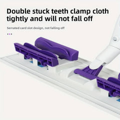 Upgrade Spray Mop Long Handle Adjustable 360° Rotating Microfiber Pads Dry&Wet Dual-use Flat Mop for Home Office Floor Cleaning