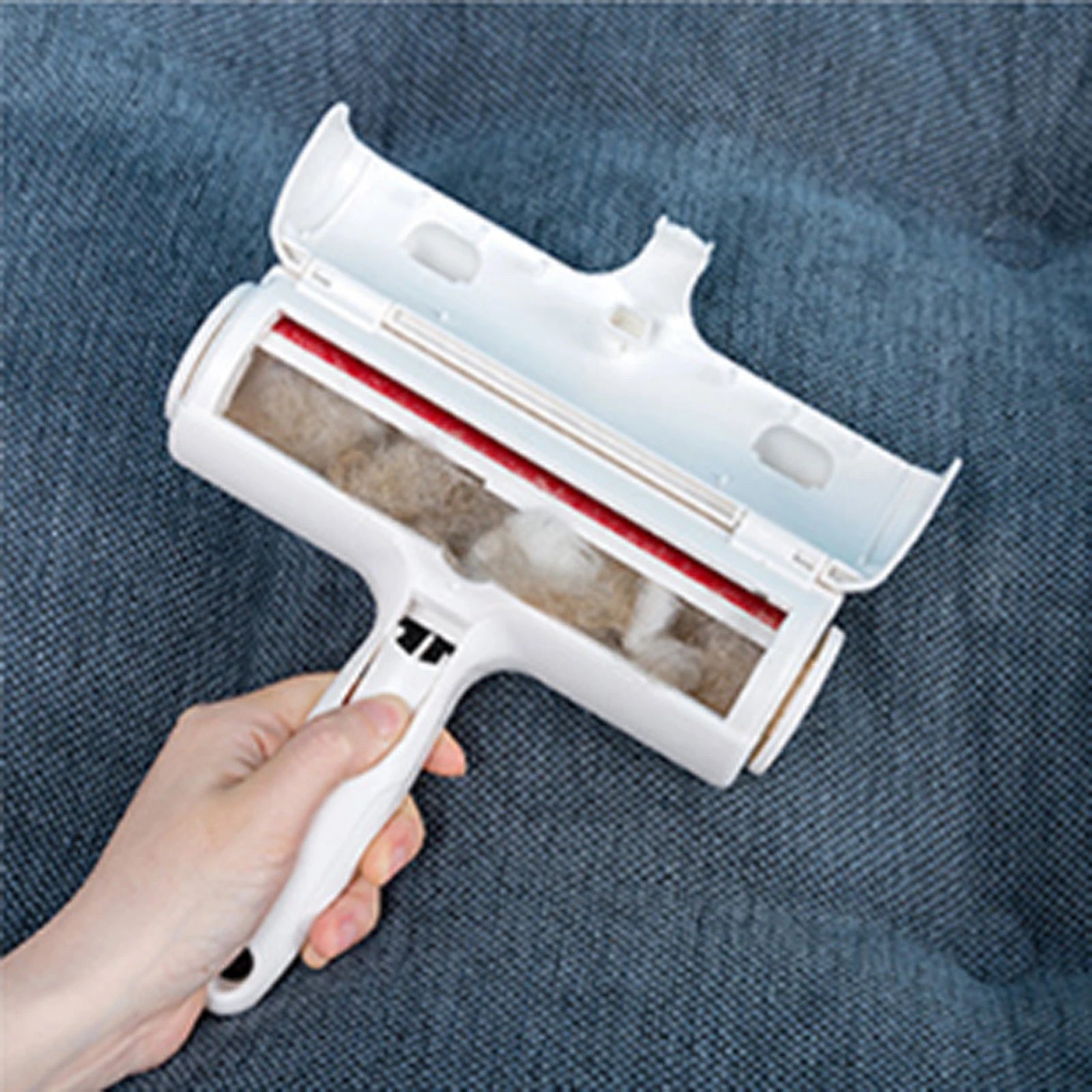 Reusable Pet Lint Roller - Dog Cat Hair Remover Roller, Easy to Clean Fur Removal Tool for Clothes Furniture,