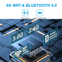 2026 NEW Wired to Wireless CarPlay and Android Auto 2 in 1 Mini Adapter 5GHz WiFi5 for 99% Original Wired CarPlay/Auto Cars
