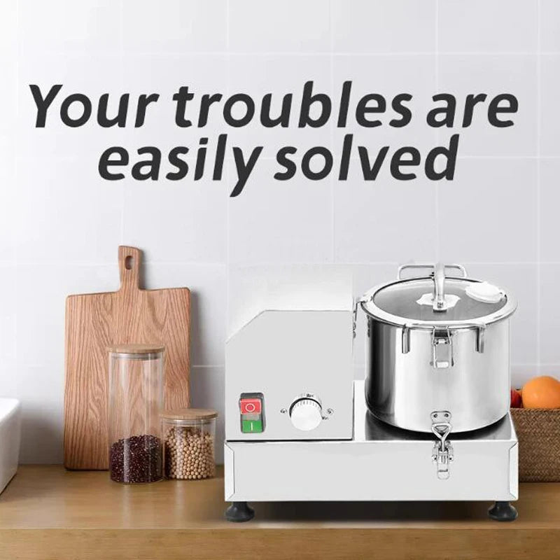 Kitchen Use Food Chopper Machine Heavy Duty Stainless Steel Vegetable Cutter Machine Meat Cutting Machine